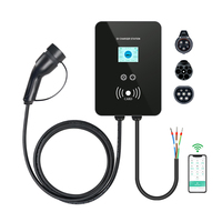 Nouvelle borne de recharge pour voiture électrique ISIGMA Z3 7/11/22KW 16A CHADEMO, station de recharge pour véhicules électriques avec certification CE