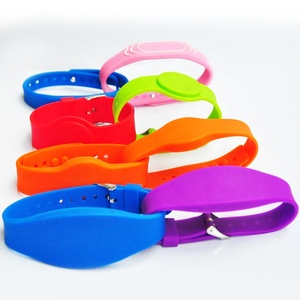 Khuyến mại PVC & Silicone dây đeo cổ tay RFID cho quảng cáo kiểm soát truy cập 13.56MHz NFC thông tin liên lạc cho thanh toán thành viên thẻ - Product Image 4