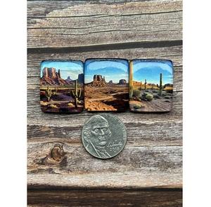 Cabujones de Piedras Preciosas Sueltas con Diseño de Cactus Inspirado en el Suroeste y Montañas de Arizona para Joyería, Artesanía y Estilo Western - Product Image 6