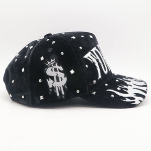 Cappellini da Baseball Lucidi a 5 Pannelli ad Alta Frequenza, Personalizzati, Sportivi, Traspiranti, in Tessuto Impermeabile - Stile Messicano - Product Image 5