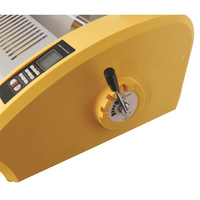 Machine à plastifier automatique SG-3866 de la célèbre marque SIGO, largeur 360 mm, alimentation et découpe automatiques