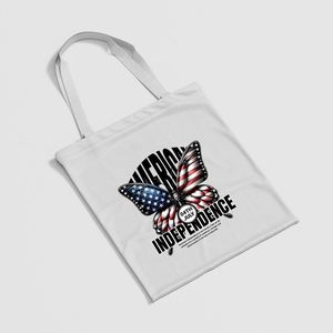 DLBZ Multi-function Trendy Customized Independence Day Logo Durable Reusable Rope Handle Canvas <b>Tote</b> Shopping <b>Bag</b> - Product Image 2