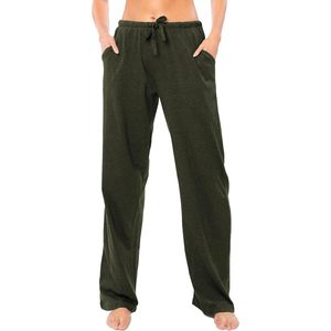 Pantalones de Pijama de Algodón Suave para Mujer FOXA, Pantalones de Descanso con Cordón y Bolsillos, Paquete Múltiple - Product Image 2