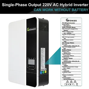 Inversor <span class=keywords><strong>Growatt</strong></span> SPF 5000ES de Myanmar, Inversor Solar Fuera de Red de Onda Sinusoidal Pura de <span class=keywords><strong>3000w</strong></span> 5000w 3kw 5kw, Inversor de Energía Solar Fuera de Red <span class=keywords><strong>Growatt</strong></span> 5000W - Product Image 3