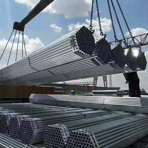 Les fabricants fournissent des tuyaux galvanisés à chaud DN50 à paroi mince, en acier Q235, de forme ronde. - Product Image 3