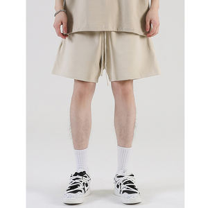 Pantalones Cortos Deportivos para Hombre, 100% Algodón, Felpa Francesa, Transpirables, Anti-UV, con Logotipo Personalizado, Estilo Casual - Product Image 2