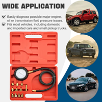 Kit d'outils de test de pression d'huile, jauge, ensemble de diagnostic du fluide de transmission automatique TU-11A, compression d'injection de carburant du moteur