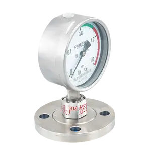 All Stainless Steel Vacuum Pressure Gauge Digital Vacuum Pressure Meter Vacuum Pressure Gauge With Diaphragm Seal Model