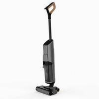 Aspirateur sans fil eau et poussière, moteur sans balais autonettoyant, écran LCD, assistant vocal, filtration HEPA, batterie 4000-5000 mAh