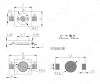 Mesin Laser Dioda VCSEL SMD 850nm 2W Efisiensi Tinggi, Sensor 3D Akurasi Tinggi, Pemotongan Logam, Pencahayaan Inframerah