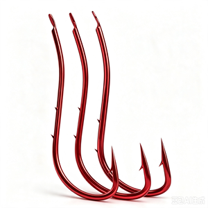 Hameçon Fukuryu à double ardillon, tige longue, pour pêche en mer, hameçon de pêche en mer, hameçon pour eau salée, hameçon pour appât vers, hameçon pour palourde. - Product Image 6