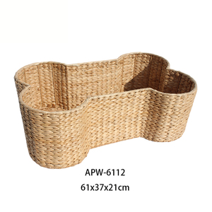 Canasta <span class=keywords><strong>de</strong></span> juguetes <span class=keywords><strong>de</strong></span> almacenamiento ecológica hecha a mano con forma <span class=keywords><strong>de</strong></span> hueso barato para mascotas canasta para mascotas - Product Image 5