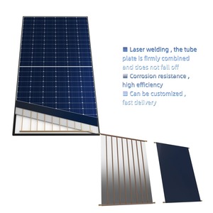 Panneau solaire hybride PVT 580W, module photovoltaïque thermique pour usage extérieur et domestique, production d'eau chaude et d'électricité - Product Image 4