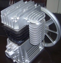Testa Compressore d'Aria in Alluminio Nuovo Stile 1.5kw 2hp 3hp 2055 per Compressori da 100L, 150L, 200L - Product Image 4