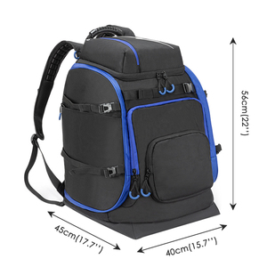 Mochila de Viaje Impermeable de Gran Capacidad (50L) para Botas de Esquí y Snowboard, con Compartimentos para Casco, Gafas y Ropa Exterior - Product Image 2