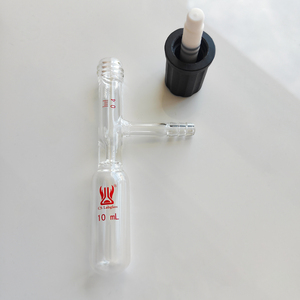 Fiaschetta Schlenk in Vetro Borosilicato a Parete Spessa 0-4mm/0-8mm, Tubo di Stoccaggio <span class=keywords><strong>con</strong></span> Valvola per Alto Vuoto, Fiaschette per Attrezzature da Laboratorio - Product Image 6