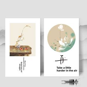 สติกเกอร์กาวพรีเมียมการ์ดแข็งพิมพ์ลายการ์ดการ์ดอวยพรวันแต่งงานบรรจุภัณฑ์หลังการขาย - Product Image 3