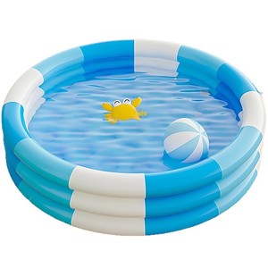 Piscina Inflable de PVC de Tres Anillos Reforzada Addotron <span class=keywords><strong>para</strong></span> Juegos Acuáticos Familiares, <span class=keywords><strong>Baño</strong></span> de Bebés, Piscina Plegable <span class=keywords><strong>para</strong></span> Exteriores - Product Image 5