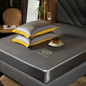 Nuevo Juego de Ropa de Cama de Lujo Hilton, Juego de Sábanas Suaves de 3 Piezas, Sábana Ajustable de Satén - Product Image 6