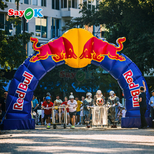 Sayok <strong>Red</strong> <strong>Bull</strong> <strong>Inflatable</strong> Arch Outdoor Archway Redbull Sports Race <strong>Inflatable</strong> Arch for Advertising Suppliers
