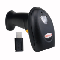 AW-918RB Portable ccd linéaire 2.4G sans fil wireless-bt4.0 lecteur de codes à barres téléphone Portable écran code à barres scanner de codes à barres