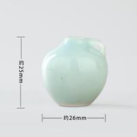 BARU Magnet Vas Mini 3D Keramik Lucu untuk Hiasan Kulkas dan Aksesoris Miniatur DIY