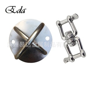 Placa de soporte para yoga en forma de X de acero inoxidable 304/316 para hamaca, saco de arena, accesorios de fitness TRX - Product Image 2