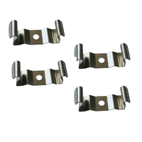 Fabricant personnalisé vente en gros barre de lumière LED métal acier T8 support de montage en forme de U en acier inoxydable