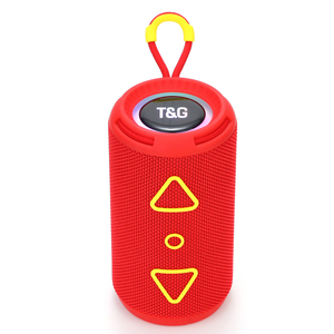 ลำโพงบลูทูธไร้สาย <span class=keywords><strong>TG656</strong></span> RGB LED สำหรับกิจกรรมกลางแจ้ง ซับวูฟเฟอร์พกพา เสียงคุณภาพเยี่ยม คู่หูที่สมบูรณ์แบบสำหรับผู้รักการปั่นจักรยาน - Product Image 1