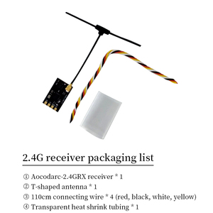 Nuevo Aocoda-RC ELRS 100mW 2,4G o 915 915MHz NANO ExpressLRS receptor con antena T compatible con actualización Wifi para carreras FPV - Product Image 4