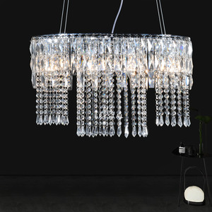 Lámpara de Techo Colgante de Cristal K9 de Alta Gama, Lujosa, para Sala de Estar, Comedor, Dormitorio - Product Image 1