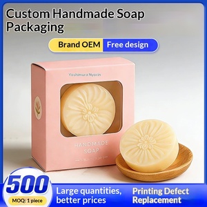 Custom Premium Soap <b>Boxes</b> with Transparent Window & Logo <b>Small</b> Batch - Product Image 3