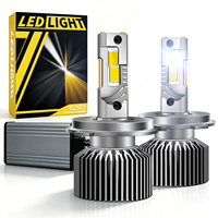 Phares LED pour camion et voiture M65, 130W/paire, 12V 24V, faisceau unique, feux de croisement, ampoule H4, H1, H7, H11, H16, 9012, ampoules LED super lumineuses