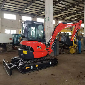 Mini-pelle d'occasion à prix réduit Excavatrice Kubota U35 u55 u40 Mini-pelle de 3 tonnes avec epa Terrassement en vente - Product Image 2