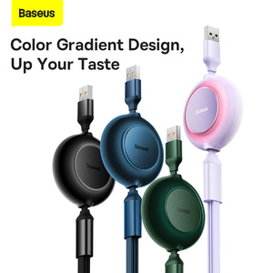 <span class=keywords><strong>Cable</strong></span> de Carga Rápida Retráctil 3 en 1 <span class=keywords><strong>Baseus</strong></span> Bright Mirror Serie 2, <span class=keywords><strong>USB</strong></span> a M+L+C, 66W, 1.1m, para Todos los Teléfonos Inteligentes - Product Image 2