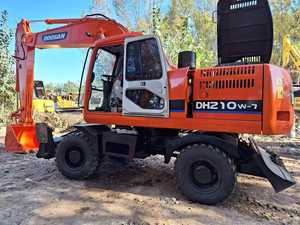 Doosan 210W-7-wielige Graafmachine Gebruikte Doosan Graafmachines Dx60 Dx80 Doosan Bouwmachine Graafmachines - Product Image 3