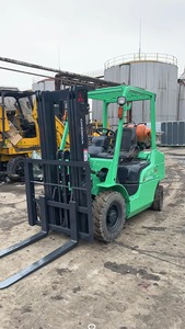 Chariot élévateur diesel Mitsubishi 2,5 tonnes d'occasion, chariot élévateur diesel FD30 FD25 Mitsubishi avec mât triplex à vendre - Product Image 4