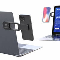 Support pour ordinateur portable/ordinateur portable en alliage d'aluminium magnétique FY25, directement de l'usine, avec suivi intelligent pour bureau, lit et usage au bureau