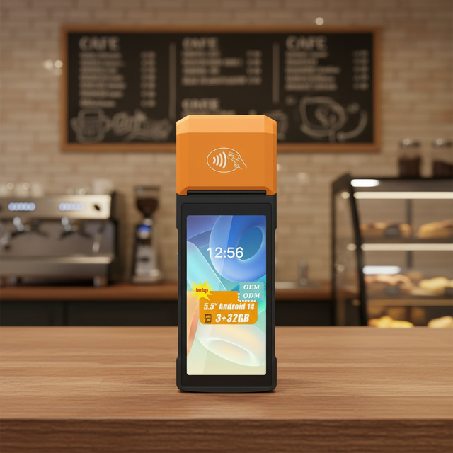 Cheap Android 14.0 4G Printer PDA 80mm Mobile POS Terminal with Bluetooth WiFi NFC USB Connectivity 8-inch Screen