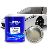 SHHCC SH100 2K Binder pour mélange de peintures automobiles, améliore la couvrance, additif de dilution pour revêtement de rénovation automobile