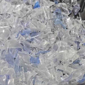 Flocons de rPET bleu et blanc 3A / Flocons de PET recyclé dans l'emballage alimentaire - Product Image 2