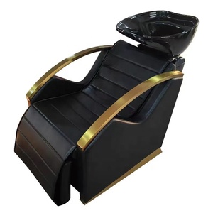 Sillón de Peluquería Eléctrico Moderno Personalizado de Cuero PU con Lavabo de Cerámica, Reposapiés Ajustable y Duradero para Barbería y Salón de Belleza - Product Image 6