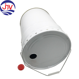 Seau métallique recyclable de 5 gallons (20 L) en forme de cylindre, seaux, fûts, barils à vendre - Product Image 3