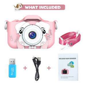 Cámara de Video para Niños de 2 Pulgadas, Directo de Fábrica, HD 1080p, CMOS, MicroSD, Resistente al Agua, 10 Dibujos Animados, Juguete para Selfies con Filtro, Regalo Perfecto - Product Image 5
