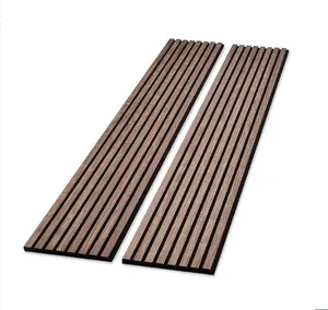 High Quality Sound Proof MDF Wall Board Wooden Slat Acoustic Panel