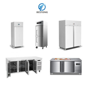 Refrigerador de Ingeniería Comercial un refrigerador congelador vertical de 2 puertas de acero inoxidable - Product Image 2