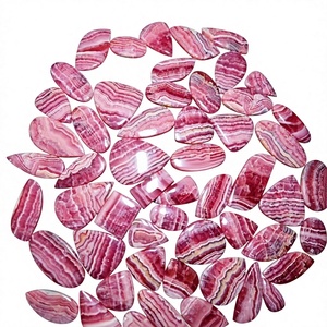 Cabujones de Rodocrosita Natural de Alta Calidad, Formas Mixtas, Piedra Semipreciosa, FAIJAN GEMS Rajasthan, Tercera Parte - Product Image 1