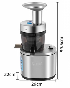 Heavy-Duty 1000 Watt Commercial Juice Extractor Stainless Steel Slow <strong>Juicer</strong> Auger for Pear Fruit &amp; Carrot Cold Pressing - Product Image 3