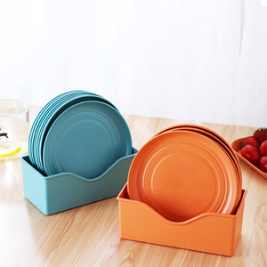 Pit <span class=keywords><strong>bone</strong></span>-plato de plástico ligero de lujo para el hogar, bonito plato para aperitivos Con base, un plato para fruta y basura - Product Image 3