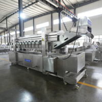 Équipement industriel électrique de transformation des aliments de machine de friteuse continue commerciale de QD pour les craquelins indiens frits